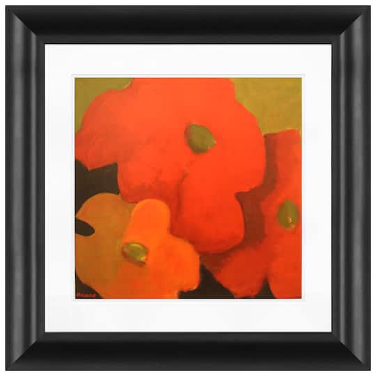 Timeless Frames® December Zinnias II Framed Wall Décor